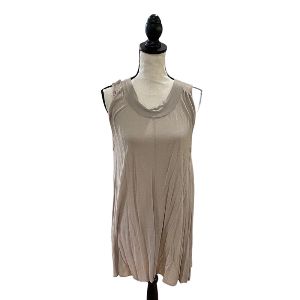 Sleeveless Sheer Tunic Top